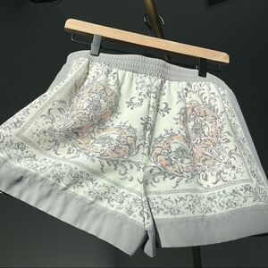 BCBG MAXAZRIA Paisley Printed Dress Shorts Small